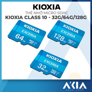 Thẻ Nhớ Micro SDHC Exceria Kioxia Class 10 Dung Lượng 32/64/128GB – Hàng Chính Hãng