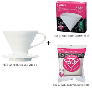 Giấy lọc cà phê Hario V60