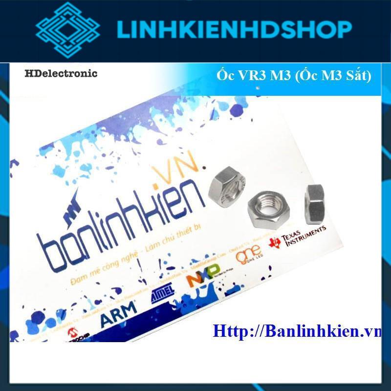 Ốc VR3 M3 (Ốc Ê cu M3 Sắt) (10 chiếc)