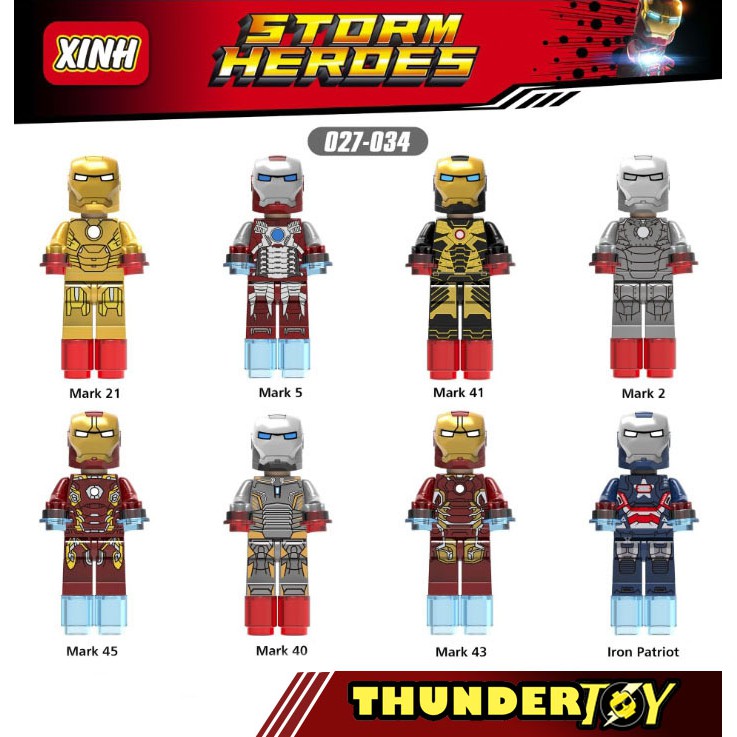 Minifigure nhân vật IRONMAN