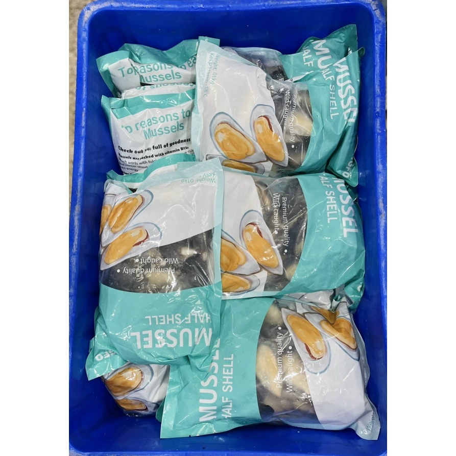 [HCM] 1kg Vẹm xanh nửa vỏ - Hàng Nhập Khẩu - Nhất Tín Food