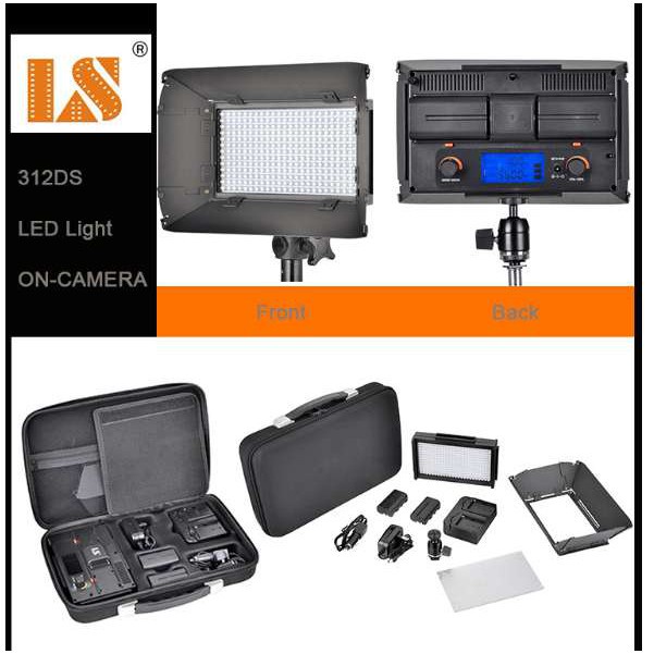 Đèn led video 312DS Lishuai