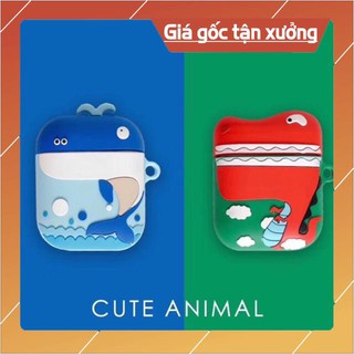 Bao/case airpod 1-2-i11-i12 TẶNG KÈM MÓC CASE