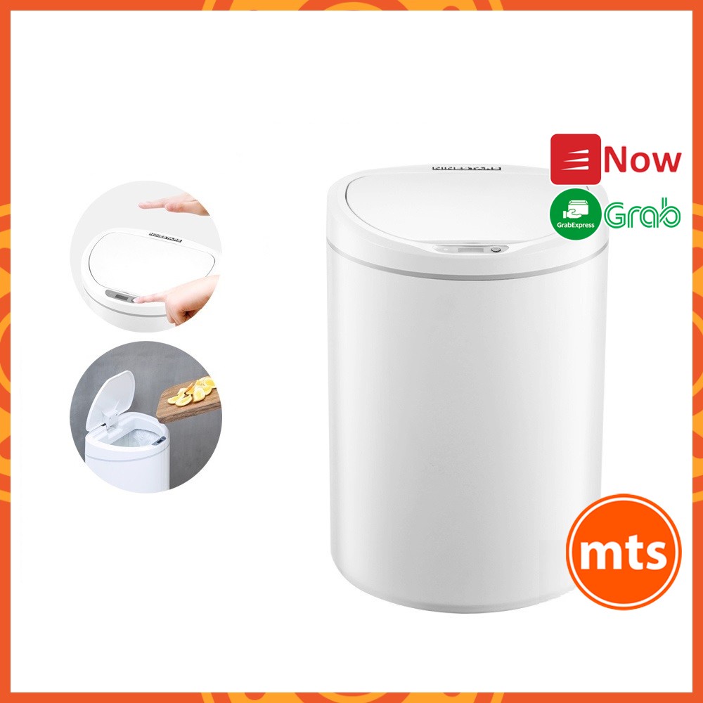 Thùng rác cảm biến thông minh Ninestars DZT-10-29S 10L kháng nước đóng mở tự động Xiaomi Youpin phân phối - Minh Tín Sho
