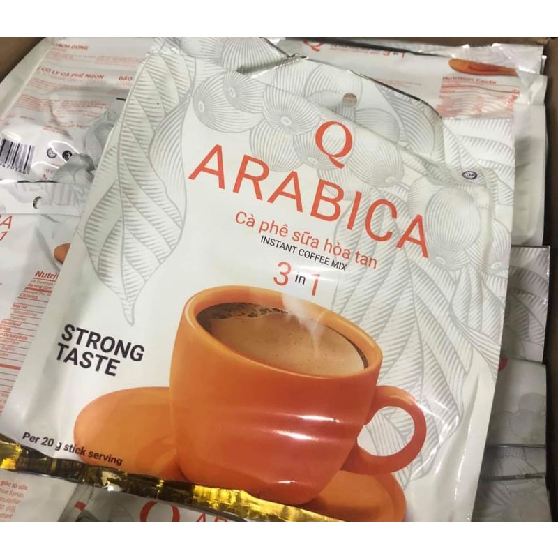 cafe hòa tan Arabica ( Trần Quang- bịch 24 gói)