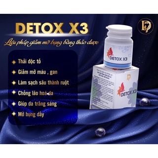 DETOX X3 D7_ TAN MỠ BỤNG ĐÙI HIỆU QUẢ