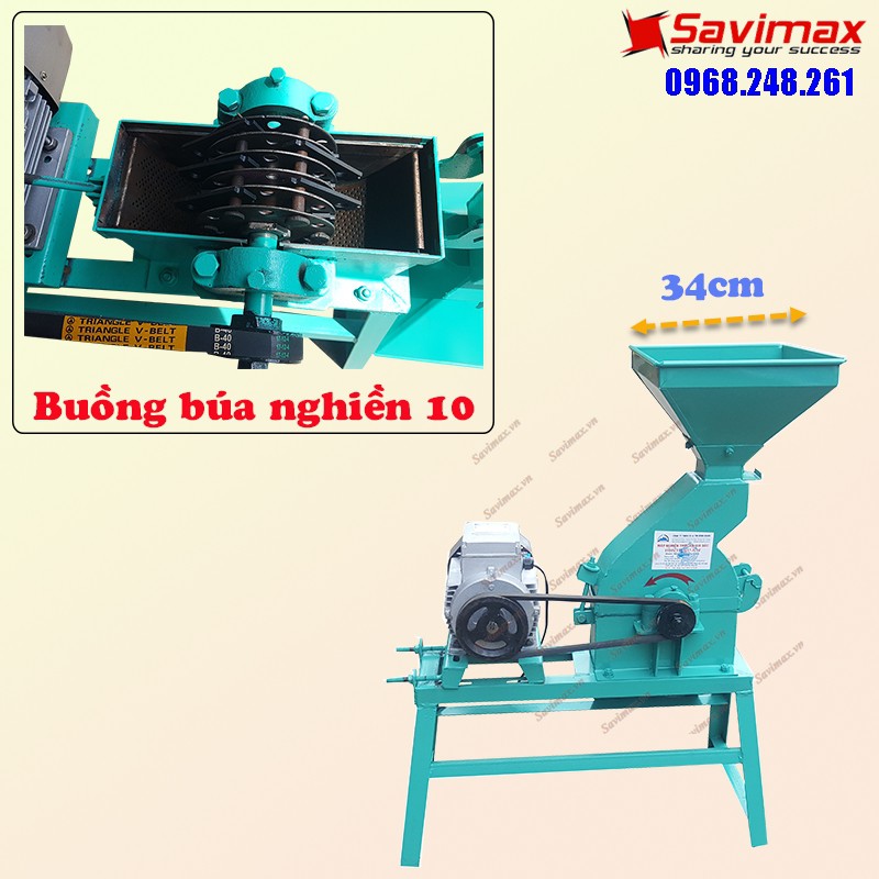 Máy nghiền ngô Savi MN-10 gia đình buồng thẳng | WebRaoVat - webraovat.net.vn