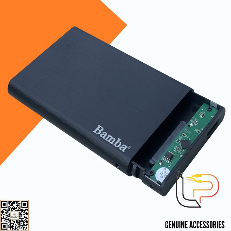 HỘP ĐỰNG Ổ CỨNG HDD,SSD 2.5 BAMBA B4 - BOX HDD,SSD 2.5 CHUẨN 3.0 BAMBA B4