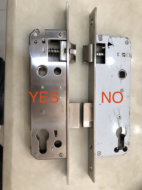 Ruột khoá cửa vân tay xịn có lẫy đóng êm