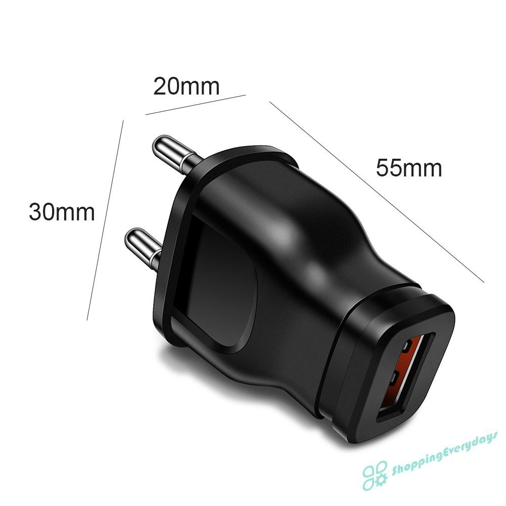 Bộ Sạc Nhanh Usb Cho Điện Thoại Huawei Iphone Samsung