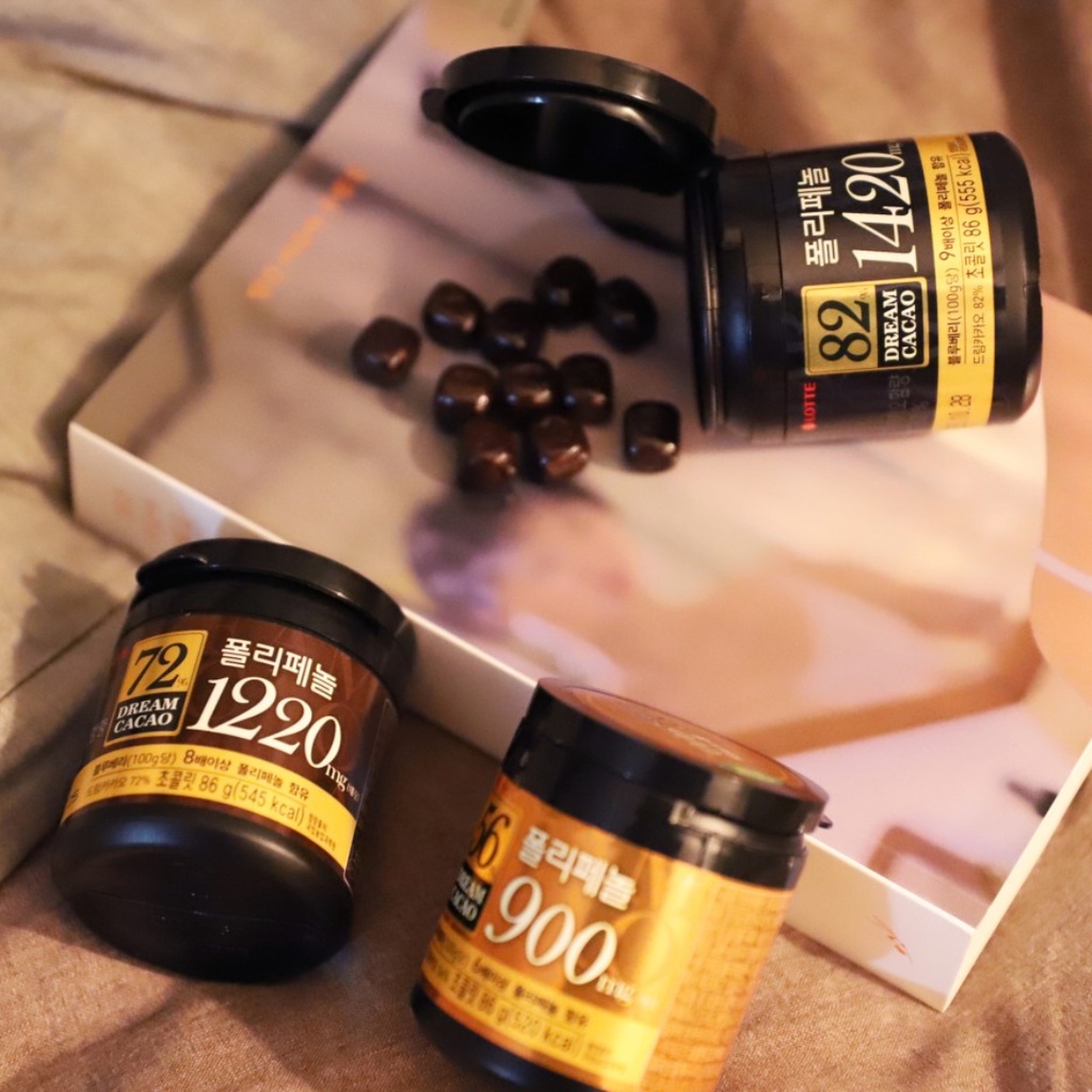 Socola Lotte Dream Cacao Hàn Quốc - 56%, 72%, 82%