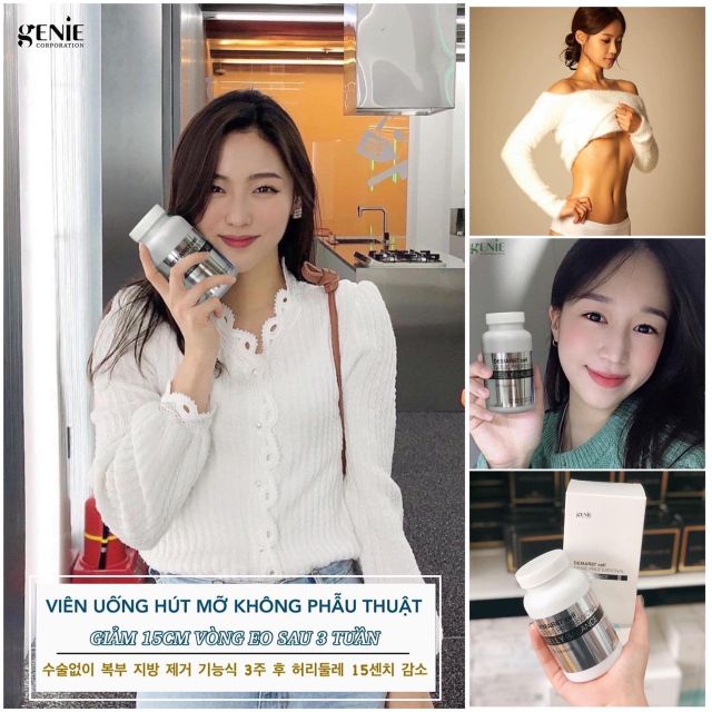 Viên uống hủy mỡ bụng Genie
