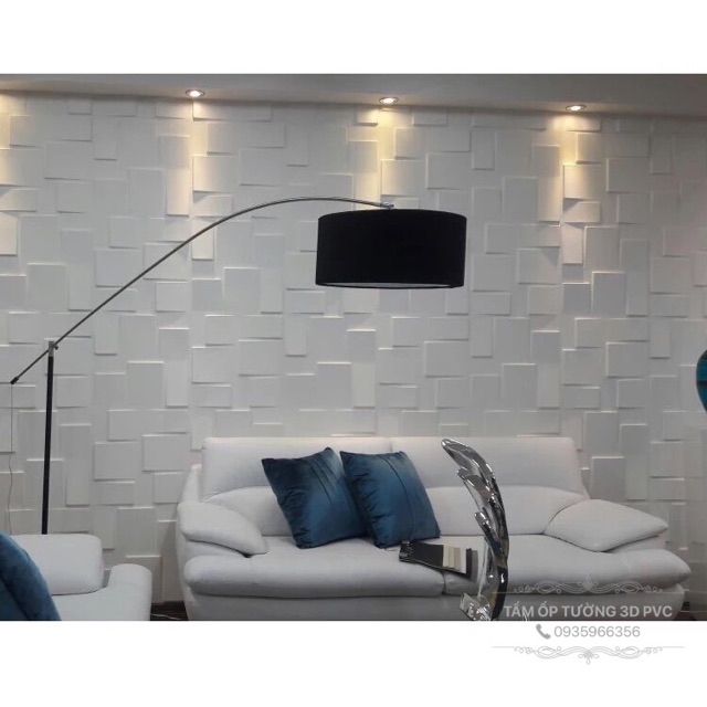 TẤM ỐP TƯỜNG 3D PVC D098-showroom, nhà hàng, khách sạn, quán karaoke