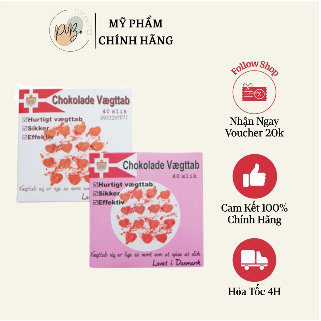 Socola Giảm Cân Chokolade Vaegttab (Mẫu Mới)