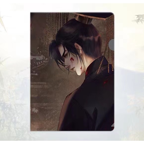 Cặp tài liệu Husky Và Sư Tôn Mèo Trắng Của Hắn, chính hãng Mofan