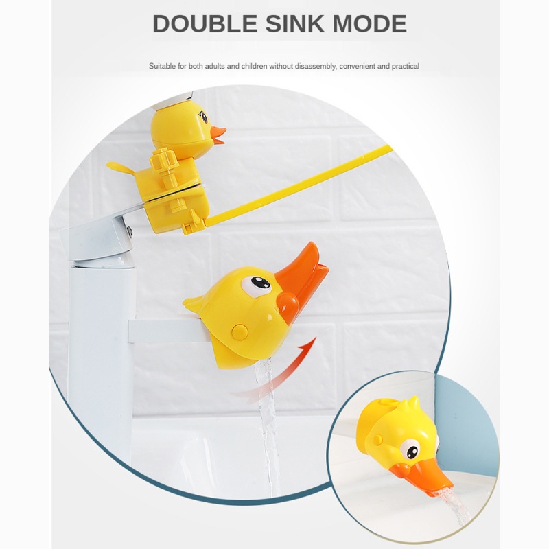 Bộ dụng cụ mở rộng vòi nước kiểu hoạt hình dễ thương cho bé