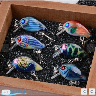 Mồi câu lure cá lóc - Mồi ruồi 3D