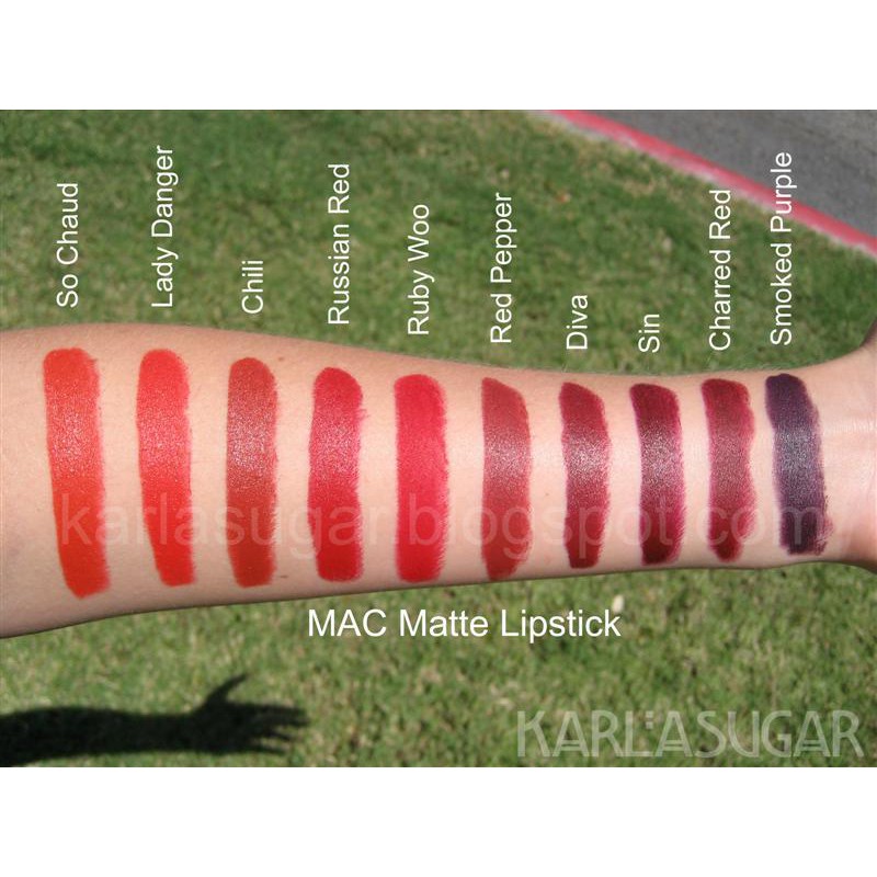 Son MAC Ruby Woo - Mac Chili - Mac423