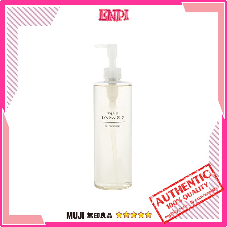 [Mã COS1505 giảm 8% đơn 300K] Dầu tẩy trang Muji MILD Oil Cleansing 200ml (bill Nhật)