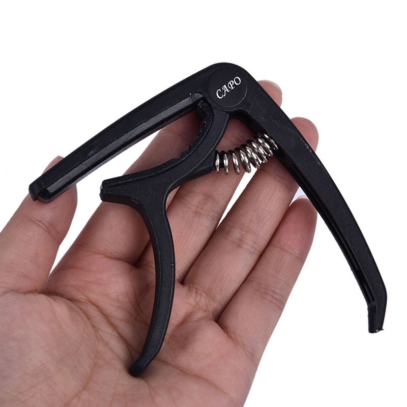 Set 1 Capo Và 5 Miếng Gảy Đàn Guitar Điện Chuyên Dụng