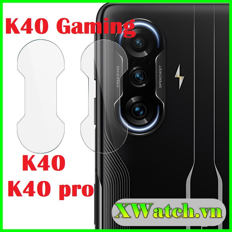 Cường lực Camera Xiaomi Redmi K40 Gaming K40 K40 pro Poco F3 bảo vệ khỏi trầy xước