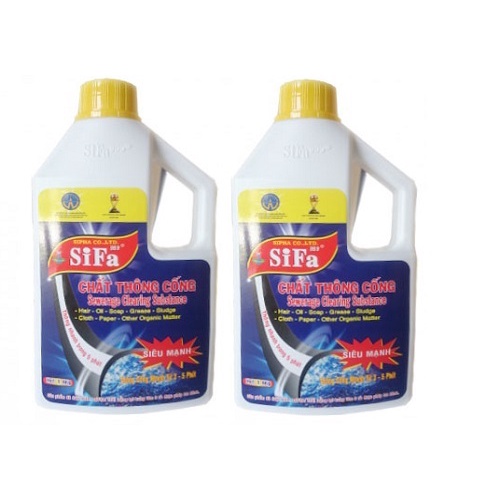 Chất thông tắc Cầu, Cống Sifa chống hôi Siêu nhanh Siêu mạnh 5 phút- Tuân Yến