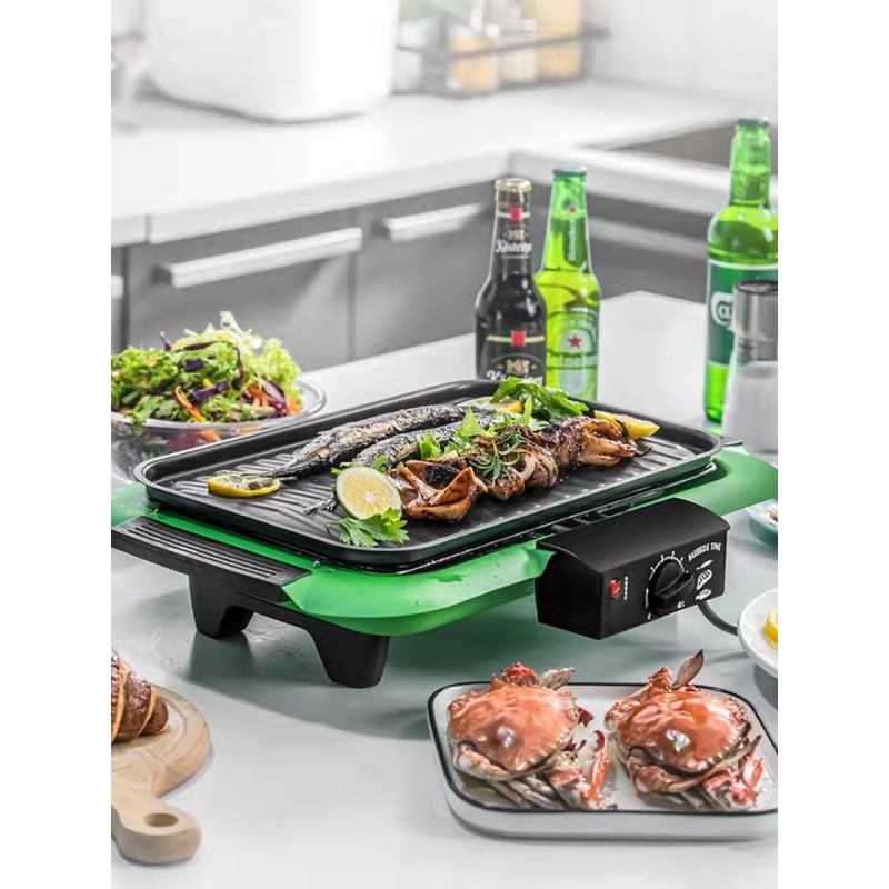 [Free ship] Bếp nướng điện không khói BBQ 2000W - Hàng cao cấp , thích hợp cho gia đình, tiện lợi !