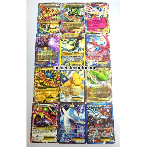 1 tấm Thẻ bài POKEMON EX siêu xịn . Tặng kèm bọc kiếng.