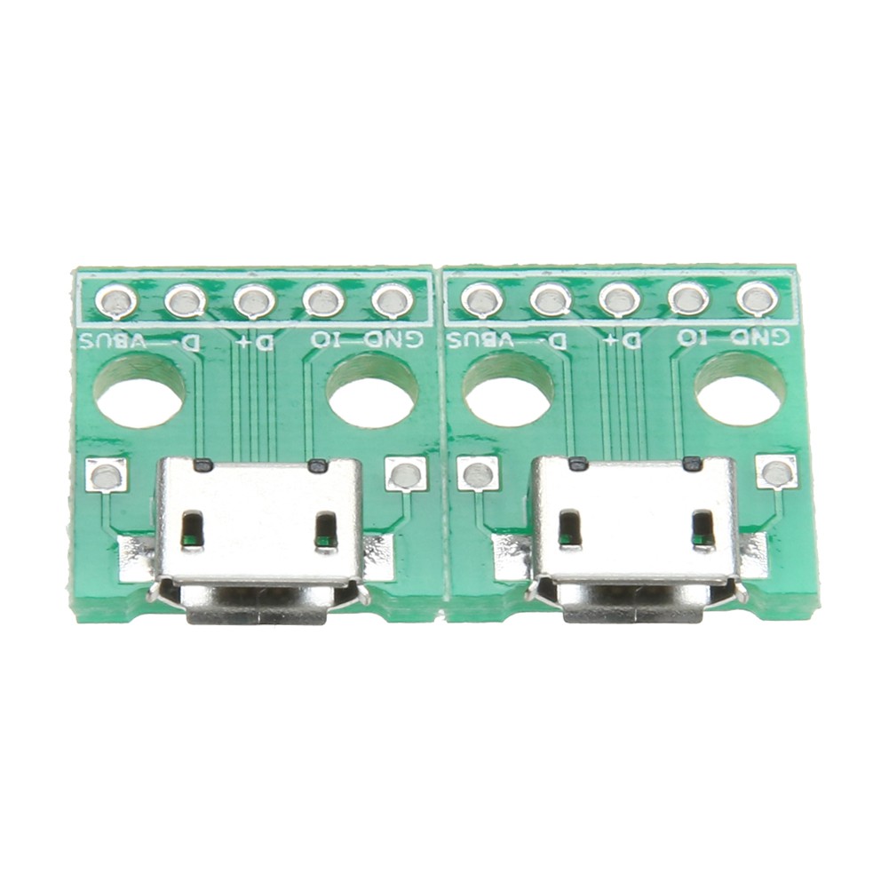 [CARENA] 10pcs MICRO USB to DIP Adapter 5pin female connector B type pcb converter