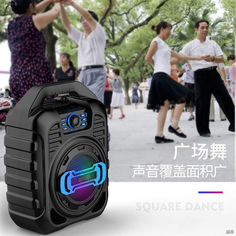 ☃✱loa bluetooth ngoài trời, siêu trầm không dây, mini di động, home square dance, cục đẩy công suất cao