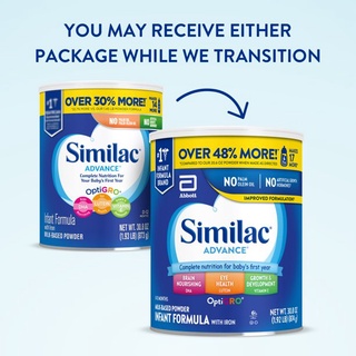 [ Mẫu Mới] Sữa bột Similac Advance 873g- 964g