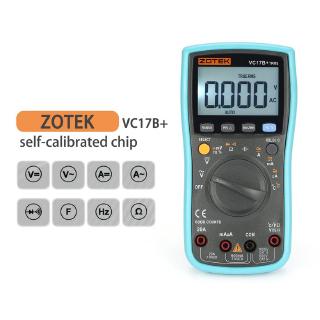 Pk zotek vc17b+ 6000 counts true-rms digital multimeter auto range ac/dc
meter
