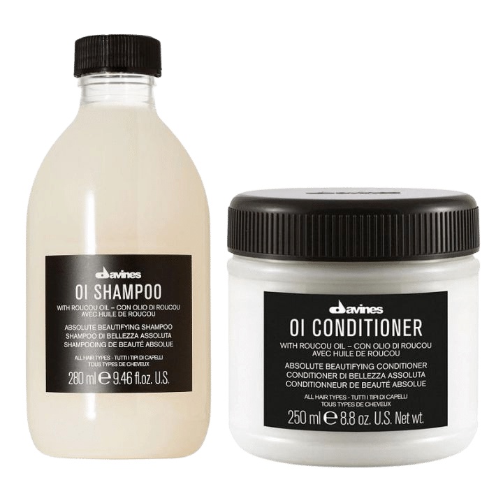 Dầu gội xả suôn mượt DAVINES OI Absolute beautifying 280ml-250ml