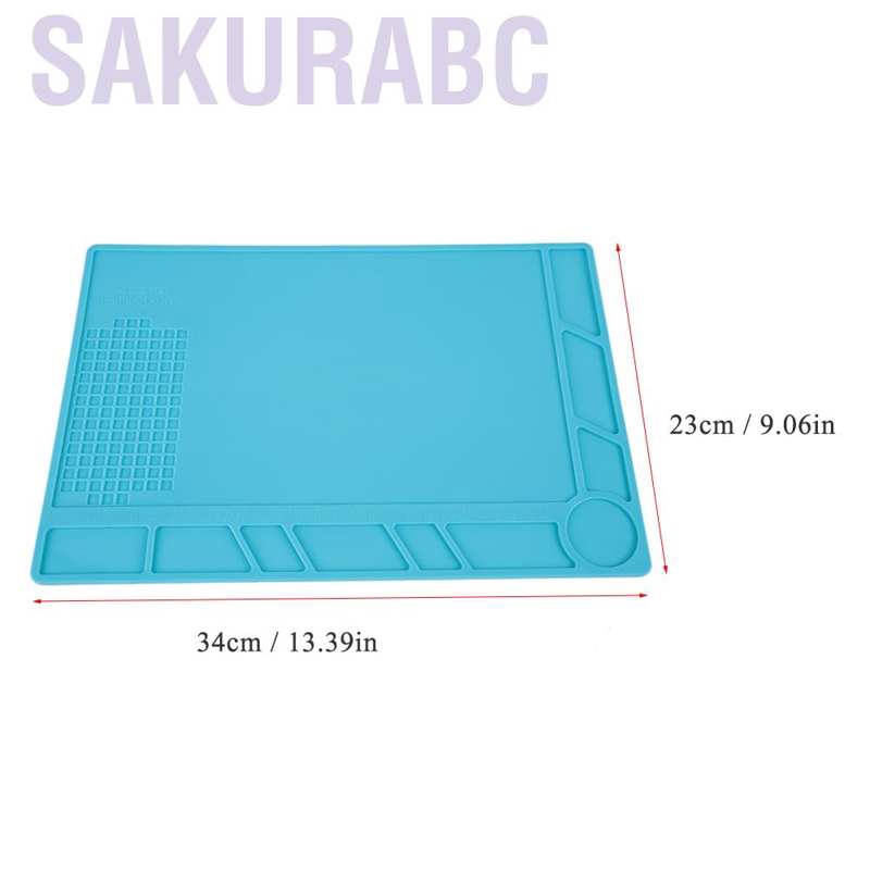 Thảm Lót Chống Trượt Sakura 34x23cm