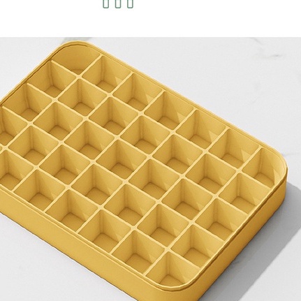 Khay Làm Đá Viên Silicon có Nắp tiện lợi 2022 + Tặng Xẻng Xúc Đá – BLUE DEER