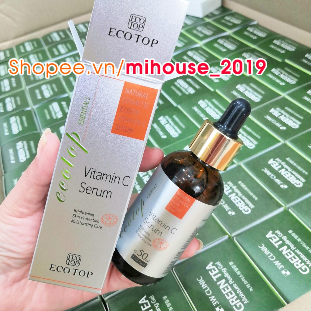 [Hàng chính hãng] Serum làm đều màu da, dưỡng trắng da và ngừa thâm ECOTOP Vitamin C Serum 50ml