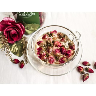 Trà hoa hồng Đà Lạt hữu cơ 200gr