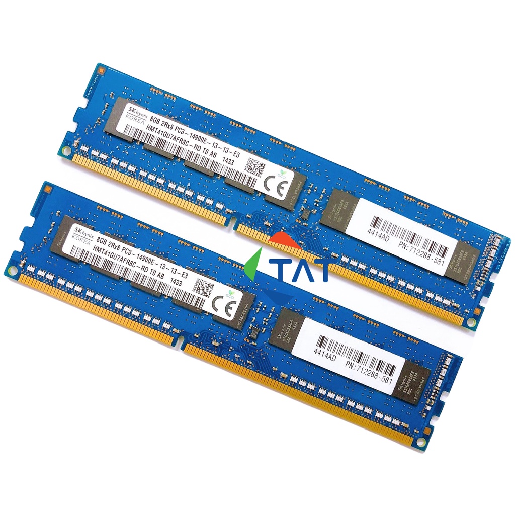 Ram Server Hynix 8GB DDR3 1866MHz PC3-14900E 1.5V ECC Unbuffered