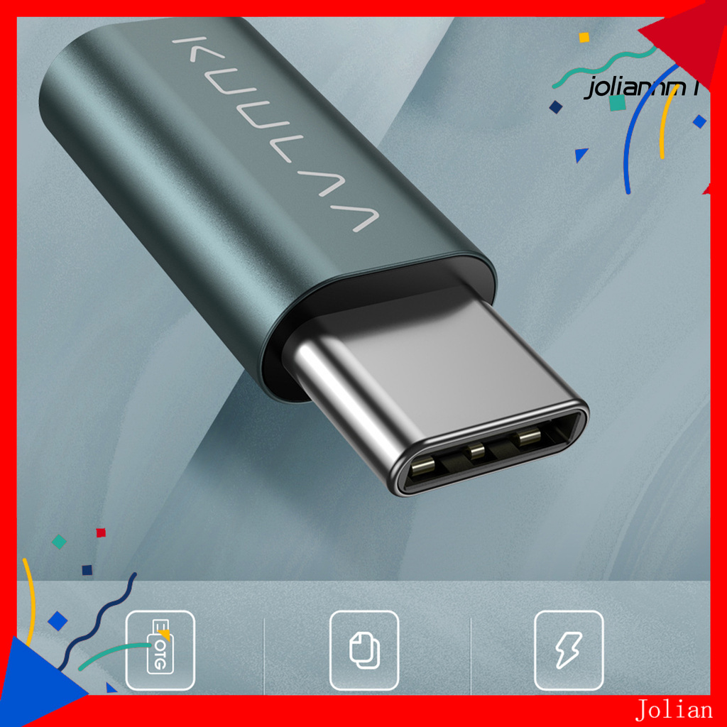 KUULAA Đầu Chuyển Đổi Otg Micro Usb Sang Type-c Chuyên Dụng Điện Thoại