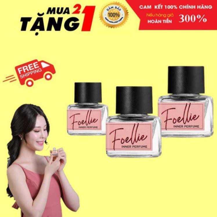 Nước Hoa Vùng Kín Foellie Màu Hồng  Mua 2 Tặng 1  Nước Hoa Vùng Kín CHÍNH HÃNG 5ml Hương Trái Cây Dịu Dàng