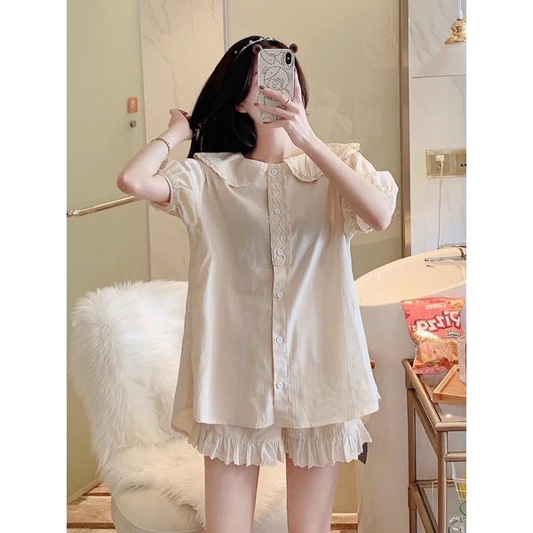 SET ĐỒ NGỦ PHA REN CUTE ❤️