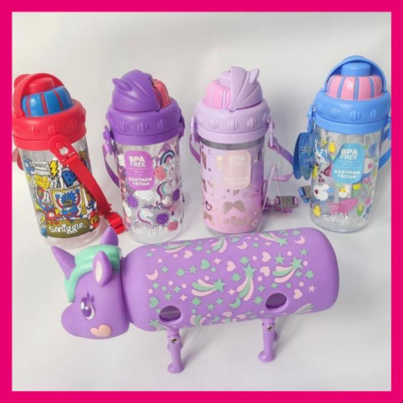 Bình Nước Thời Trang Cho Bé Smiggle Stroll Bottle - Chính Hãng Úc