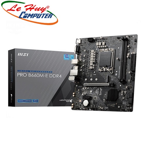 Bo mạch chủ – Mainboard MSI Pro B660M-E DDR4