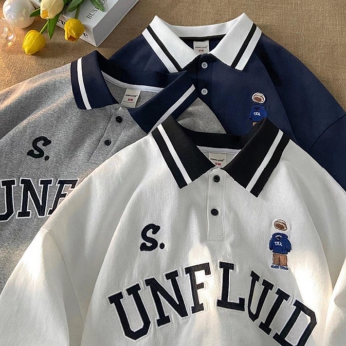 Áo Thun Polo Tay Ngắn Họa Tiết Hoạt Hình Dễ Thương Bắt Mắt Cho Nam áO KhoáC ChốNg NắNgáO Polo, Polo Man Cao CấP