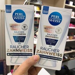 Kem đánh răng làm trắng răng Perl Weiss