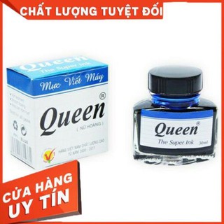 Mực bút máy viết máy QUEEN 30 ml