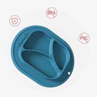 Khay ăn dặm silicone cho bé