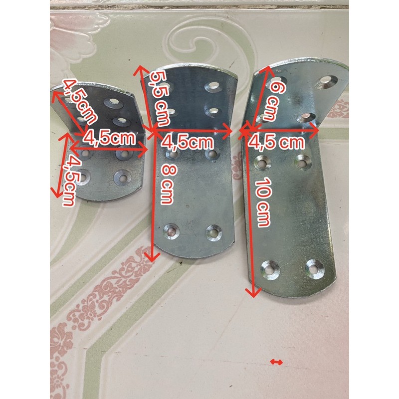 Combo 2 ke góc vuông, bát sắt đủ kích cỡ