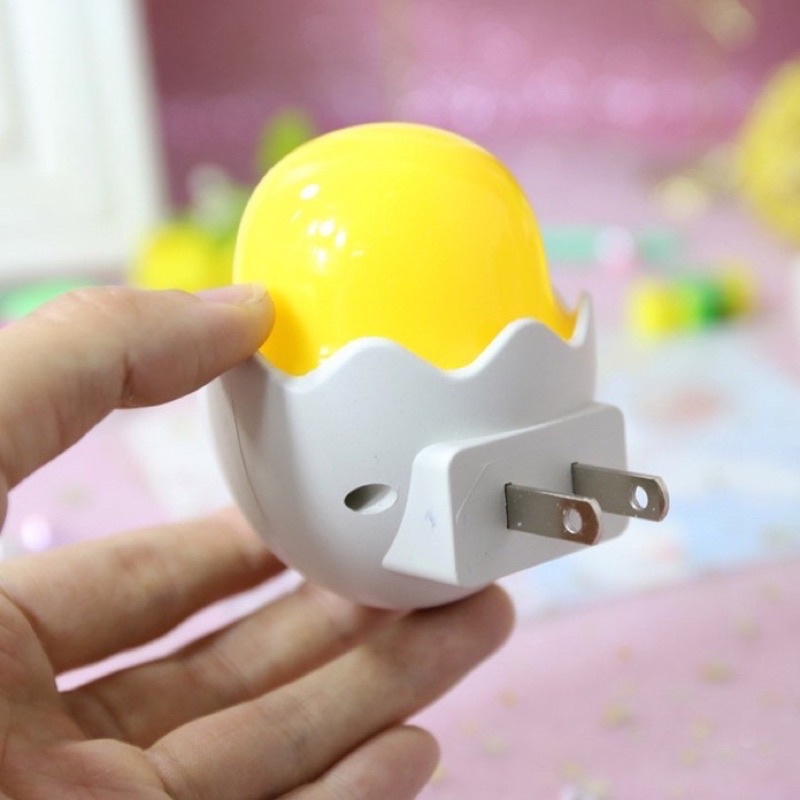 Đèn Ngủ Cảm Ứng Hình Gà Con Mini Dễ Thương 🍀FREESHIP🍀Đèn ngủ cảm biến ánh sáng siêu tiết kiệm điện