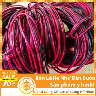 20m dây đôi đỏ đen